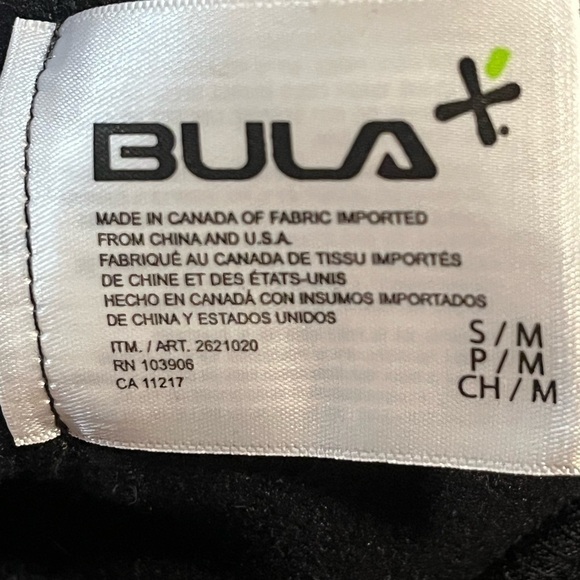 Bula Black Winter Face Hat Sz S/M - Picture 9 of 9